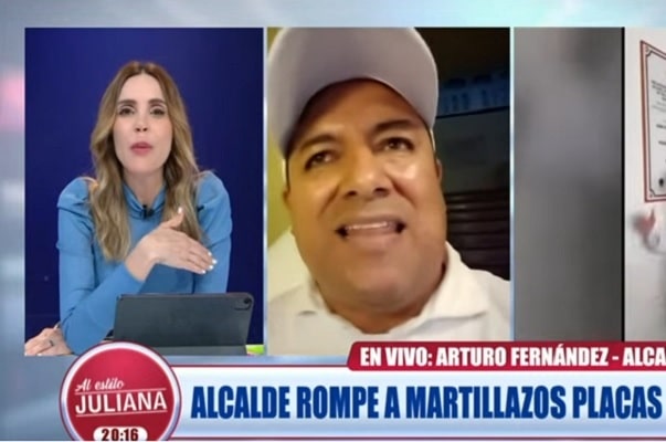 Diario expreso - Juliana Oxenford y alcalde de Trujillo ‘se sacan los ojos’ en vivo: periodista cortó entrevista [VIDEO]