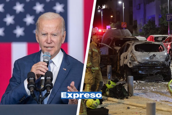 Diario expreso - Estados Unidos entra en guerra Israel-Hamás: la llamada de Biden a Netanyahu