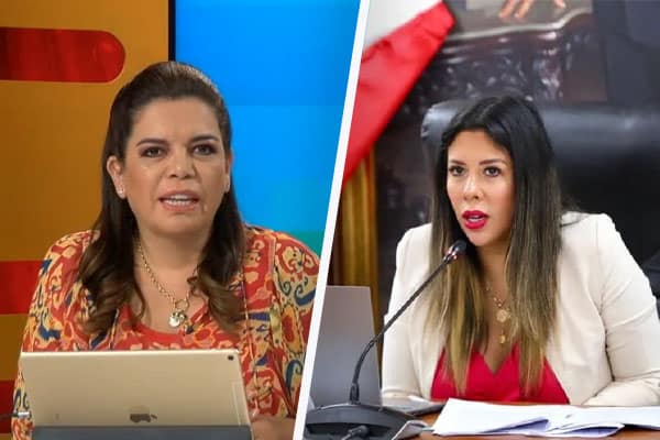 Diario expreso - Milagros Leiva a Rosselli Amuruz: «¿Quiere que le preguntemos por el agua que tomó después de estar borracha?»