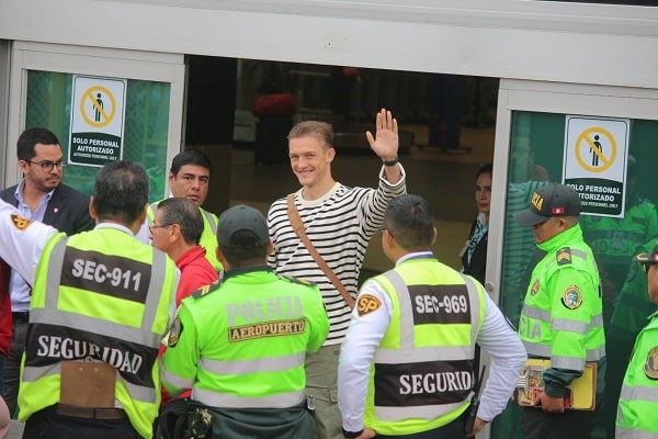 Diario expreso - Oliver Sonne llega al Perú por primera vez y está listo para vestir la blanquirroja